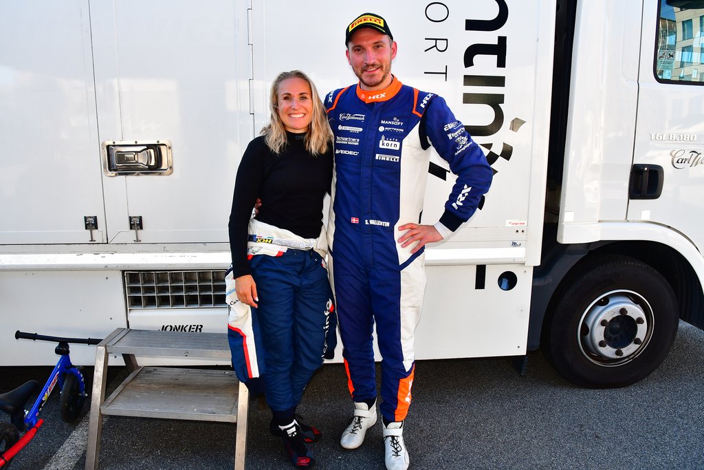 Simon Vallentin og Line Lykke Jensen er til start i årets midtjyske finalerunde og kan påvirke udfaldet af Dansk Super Rally 2024.
(Foto: Morten Dam)